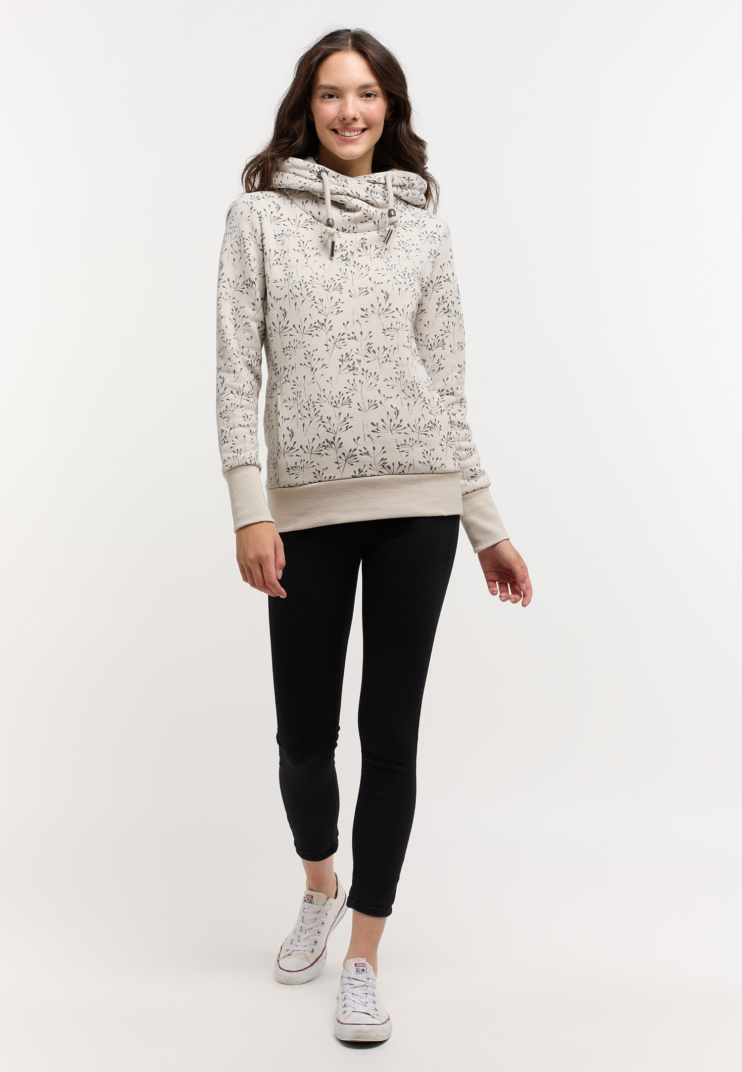 ragwear Damen GRIPY FLOWERY bone Größe XS