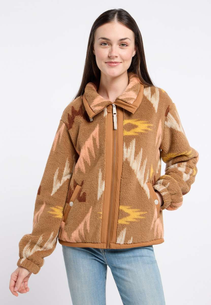 Aztec fleece jacket women's hotsell